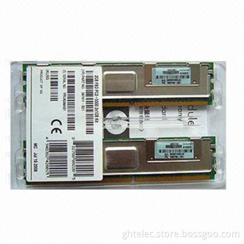 REG ECC-DIMM 397411-B21 2GB FBD PC2-5300 server RAM memory, 667mhz with original ETT chip sets